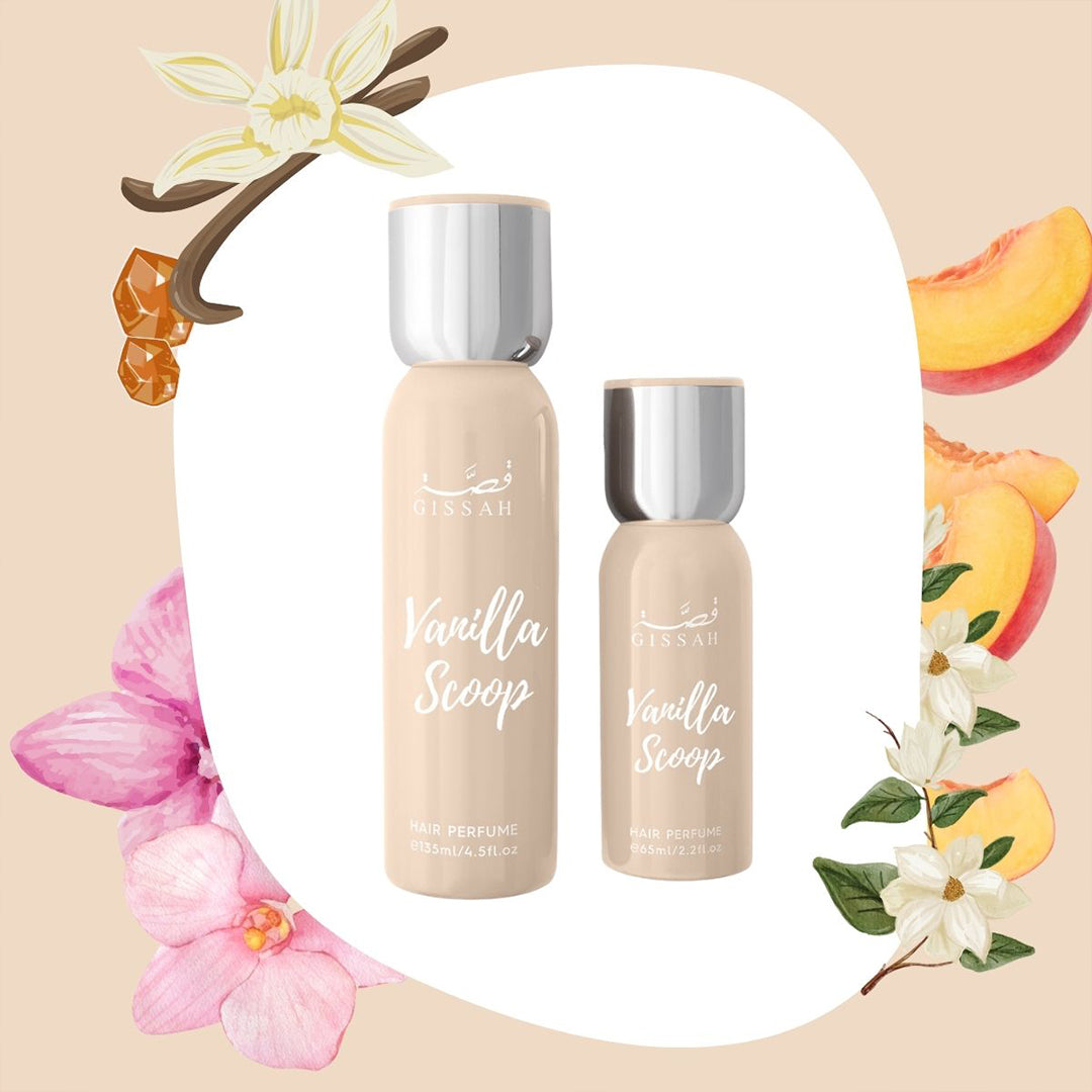 Gissah Vanilla Scoop Hair Mist set