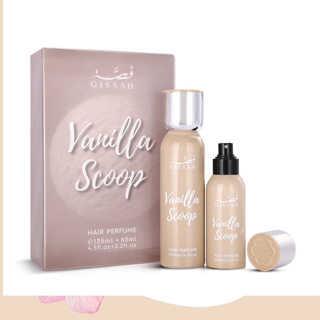 Gissah Vanilla Scoop Hair Mist set