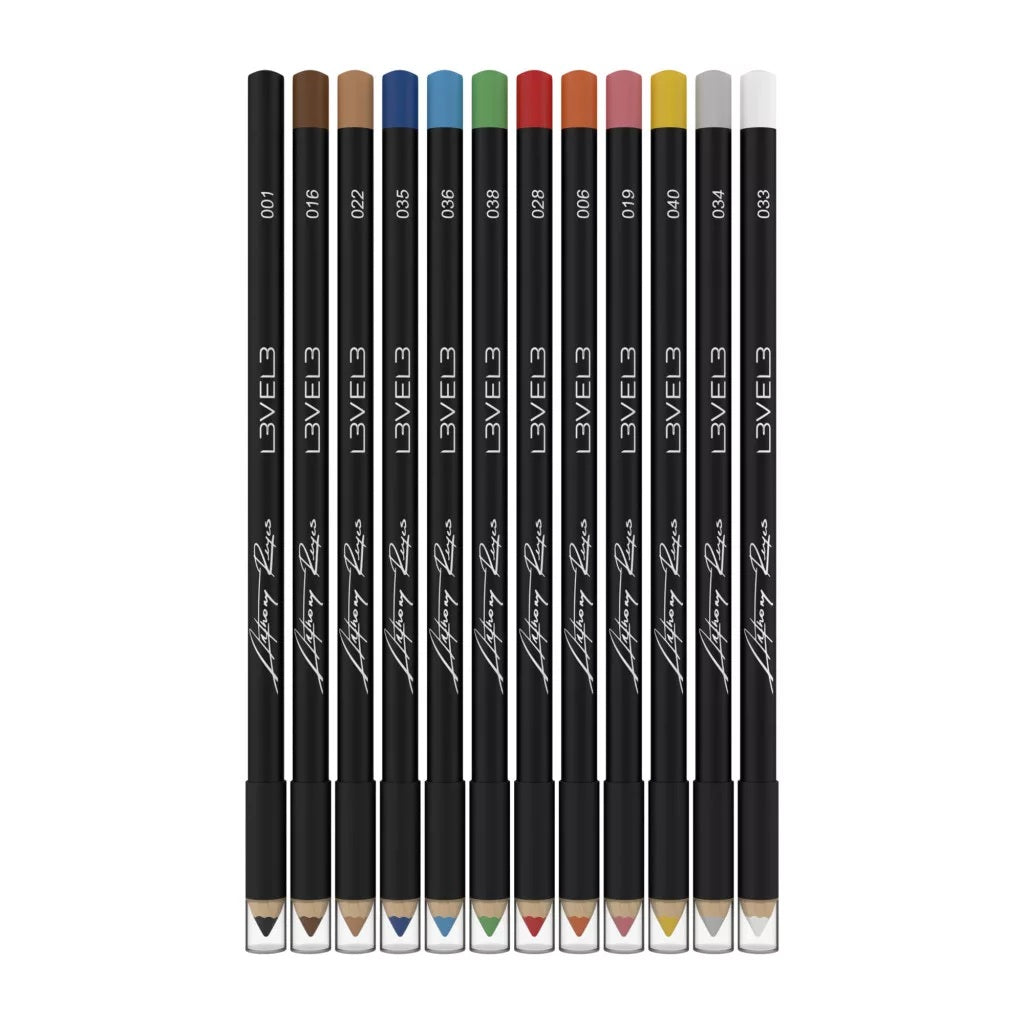 L3VEL3 Liner Pencils 12 Pack - Assorted Colors