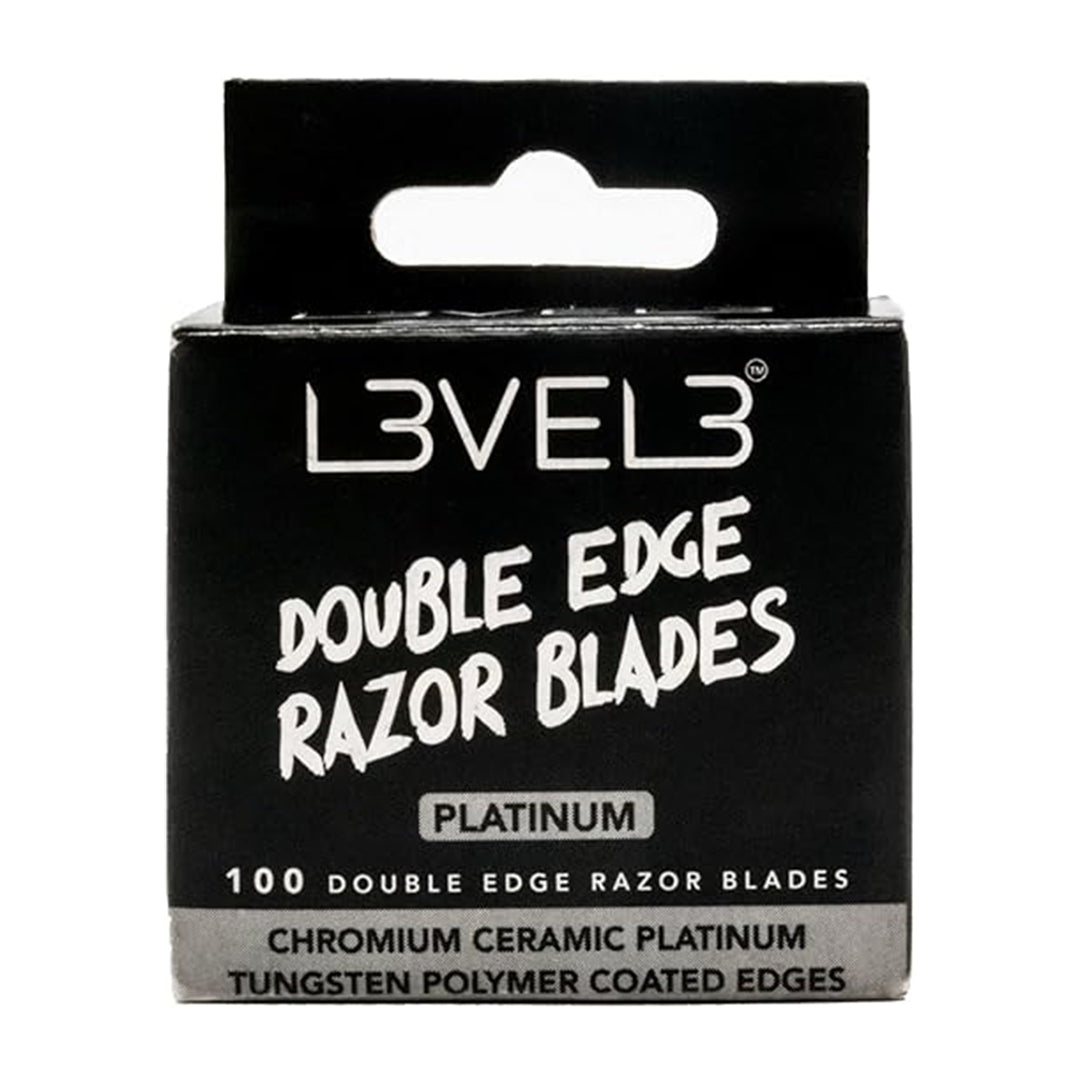 L3VEL3 Double Edge Razor Blades 100ct