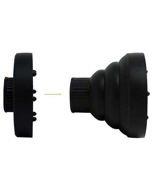 StyleCraft Collapsible Professional Hair Diffuser | Universal Foldable Styling Attachment