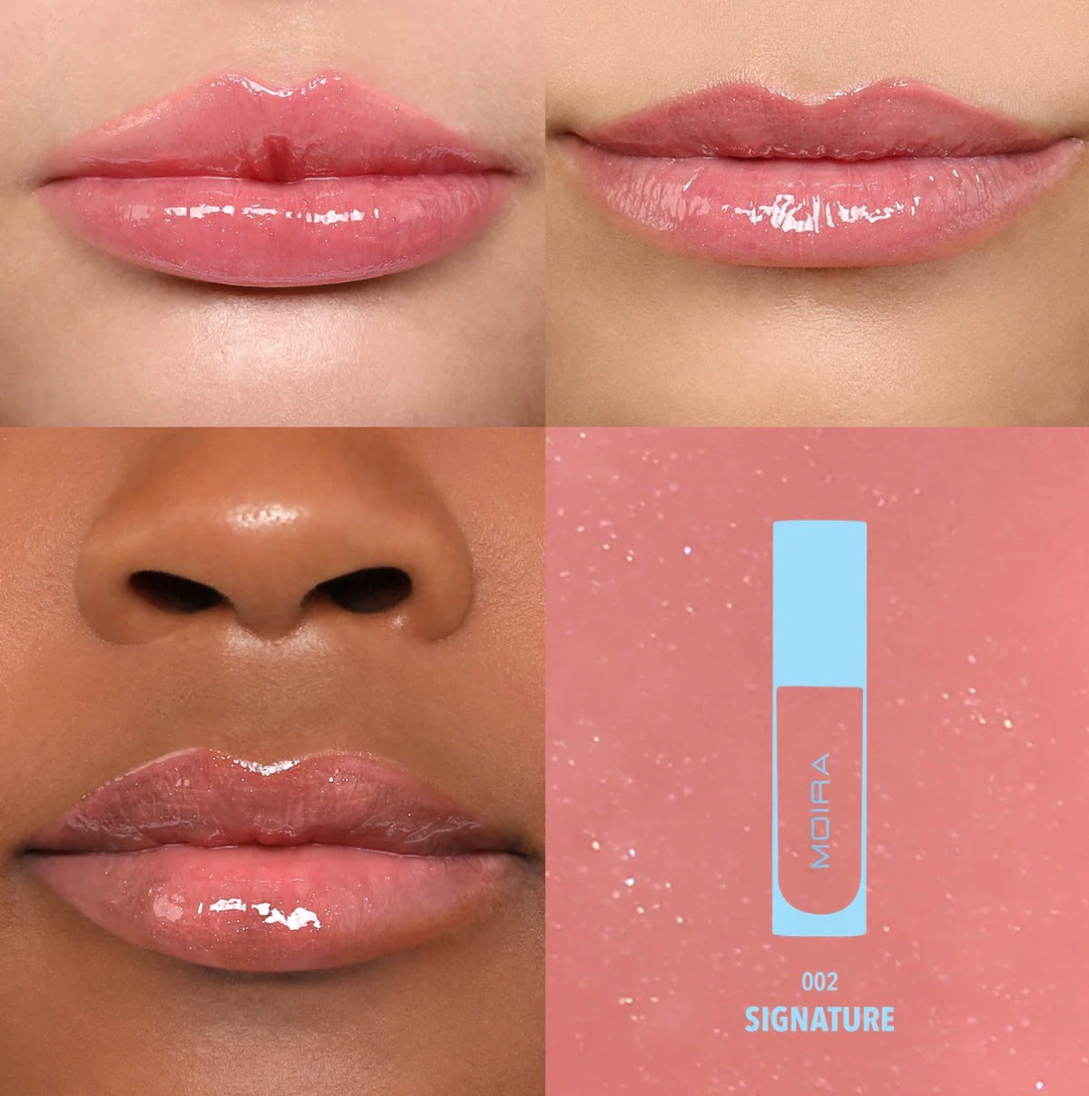 Moira Lip Chic Shimmer Gloss (002