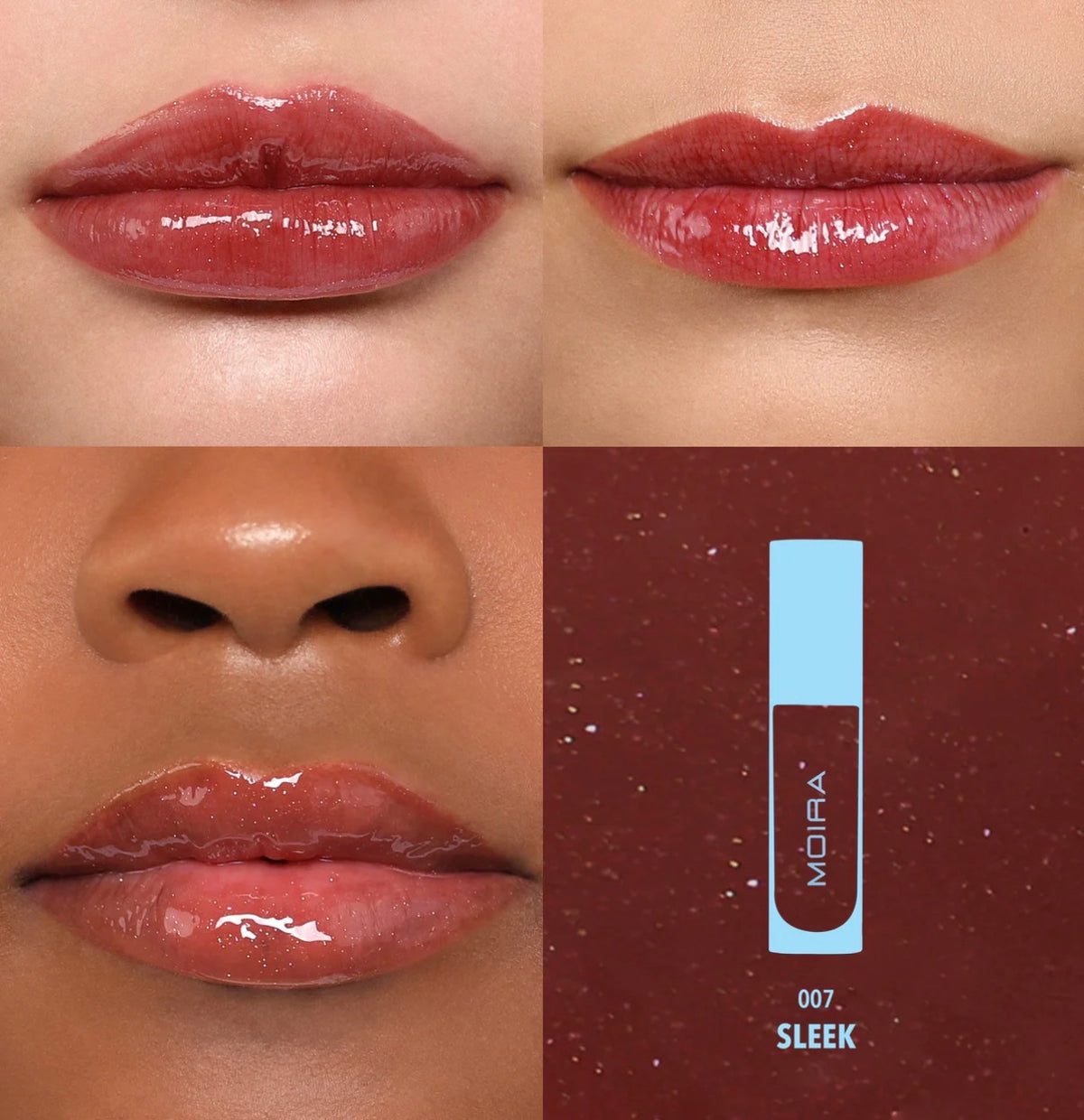 Moira Lip Chic Shimmer Gloss (007