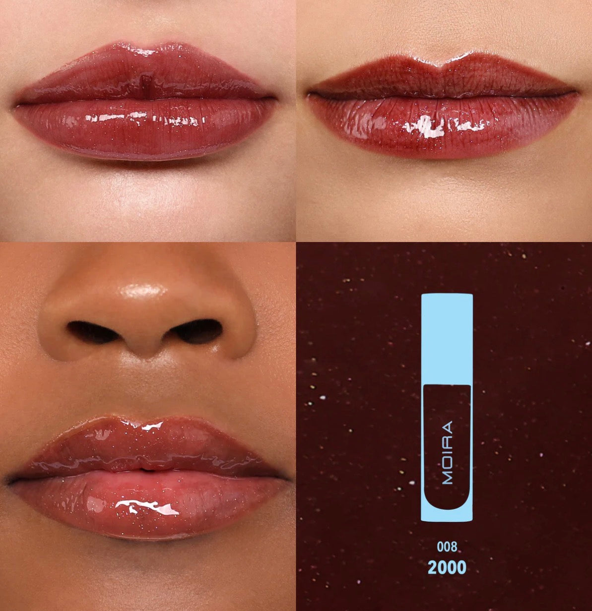 Moira Lip Chic Shimmer Gloss (008