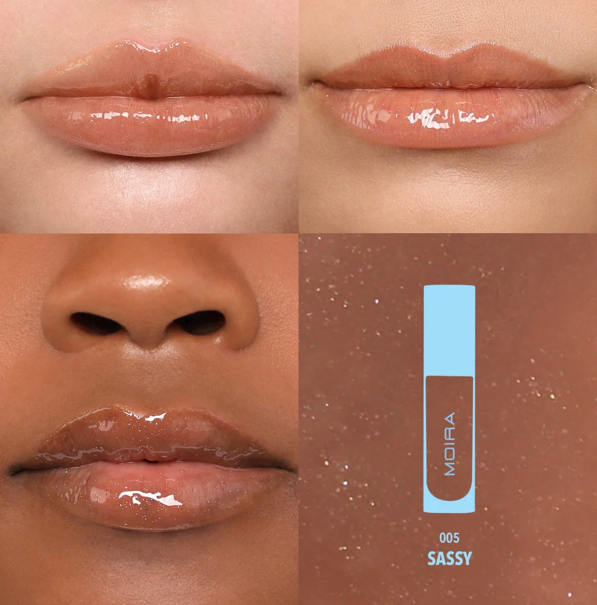 Moira Lip Chic Shimmer Gloss (005