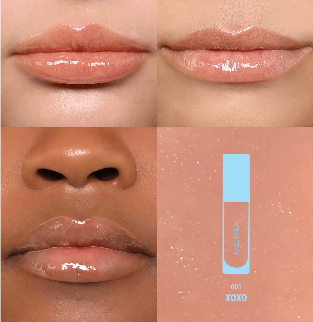 Moira Lip Chic Shimmer Gloss (001
