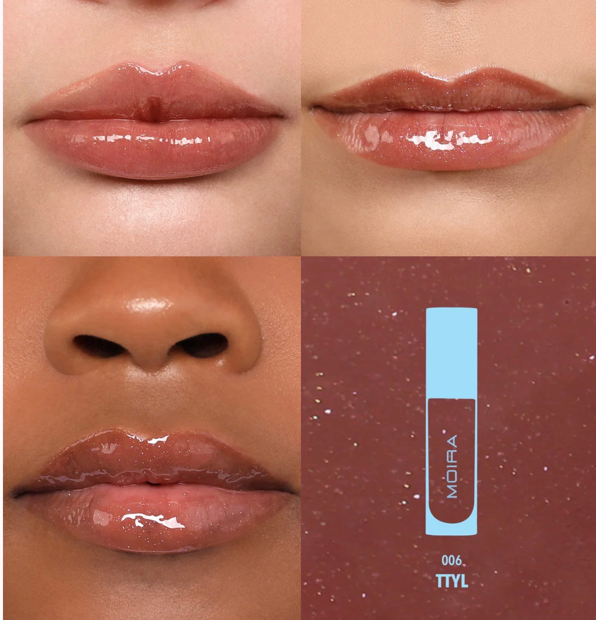 Moira Lip Chic Shimmer Gloss (006