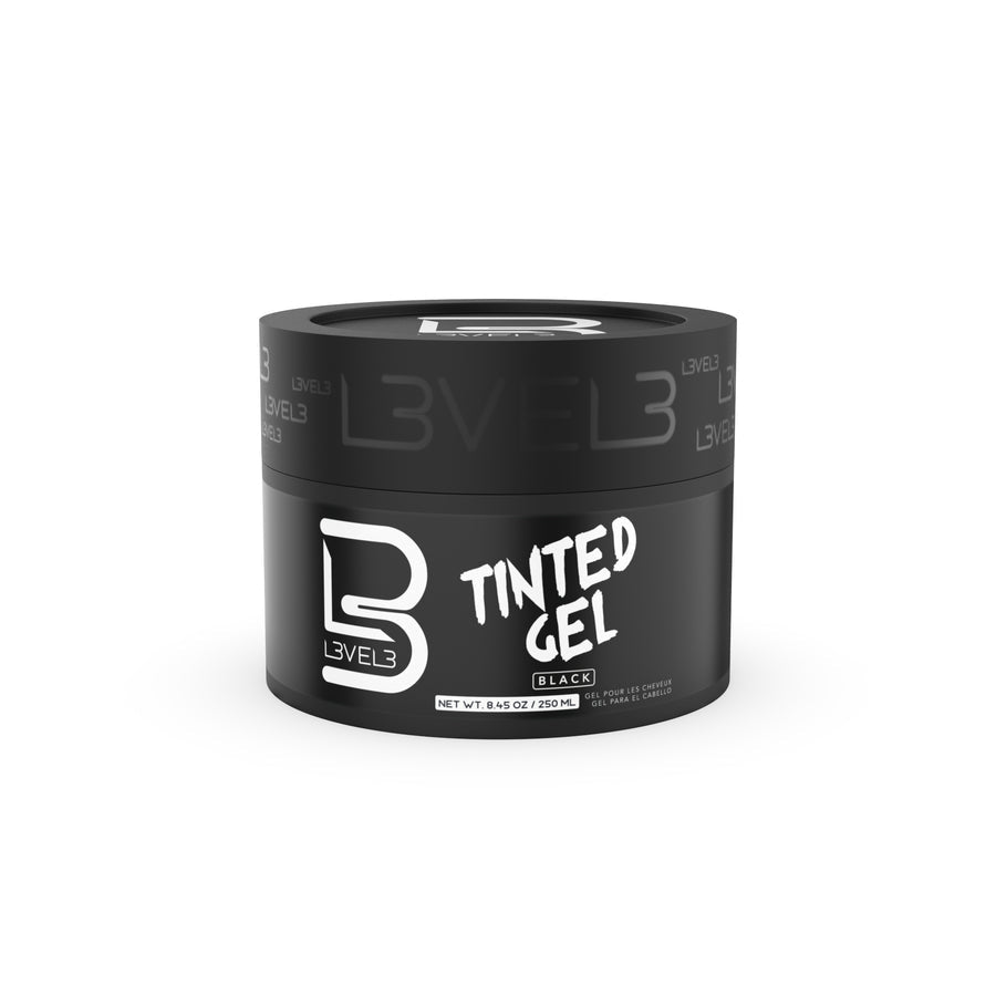 L3VEL3 Black Tinted Hair Gel