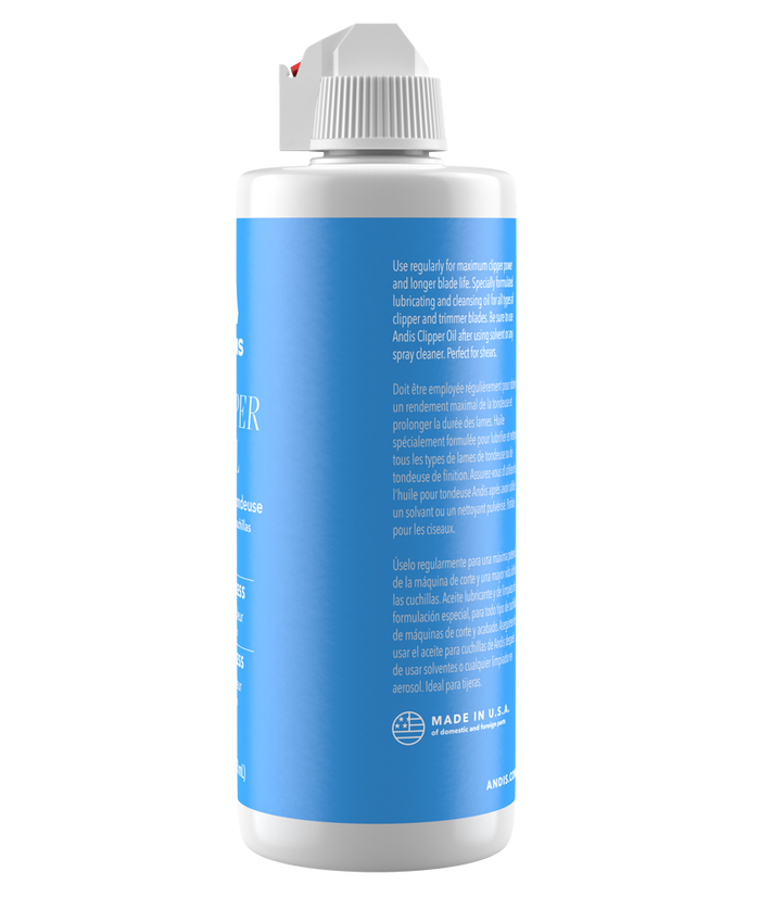 Andis Clipper Trimmer Shaver Shears Blade Oil Lubricant Cleaner 4 oz CL-12108