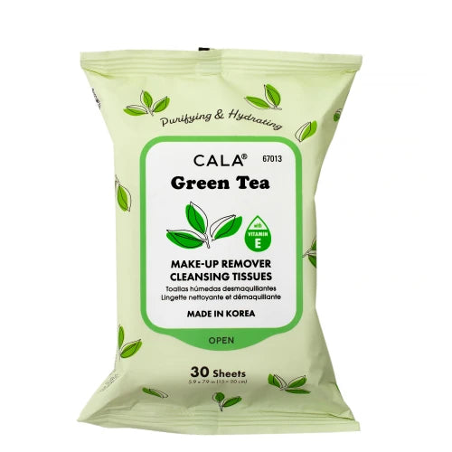 Cala Makeup Remover Cleansing Tissues Green Tea