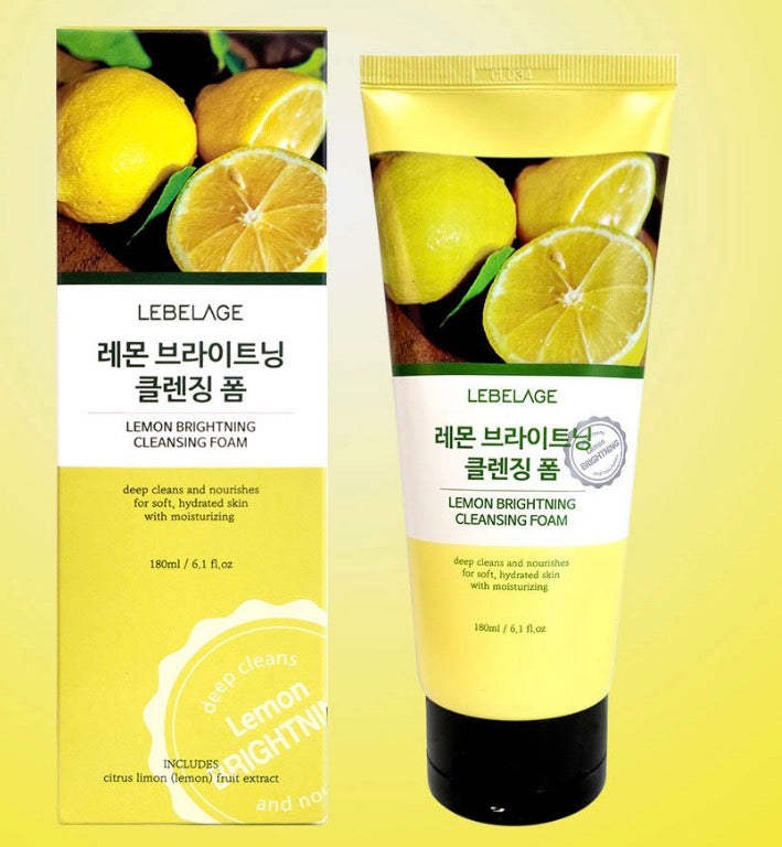 Lebelage Lemon Brightening Cleansing Foam