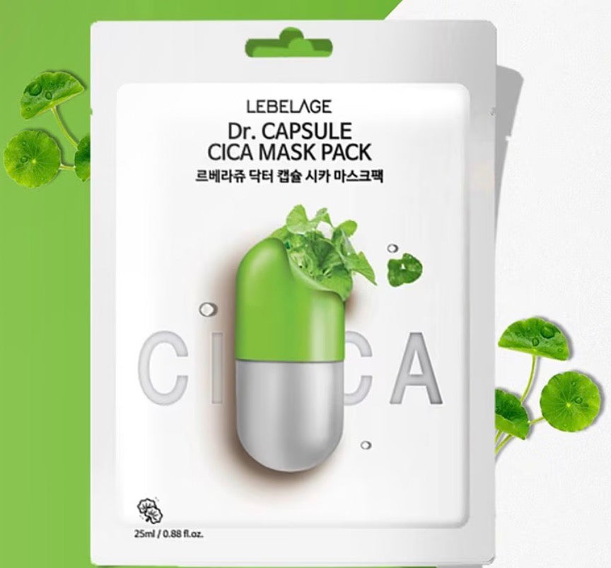 Lebelage capsule Cica mask pack