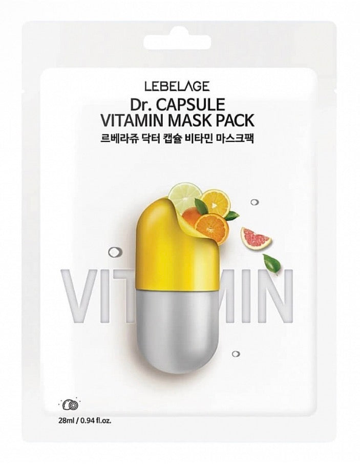 Lebelage capsule Vitamin mask pack