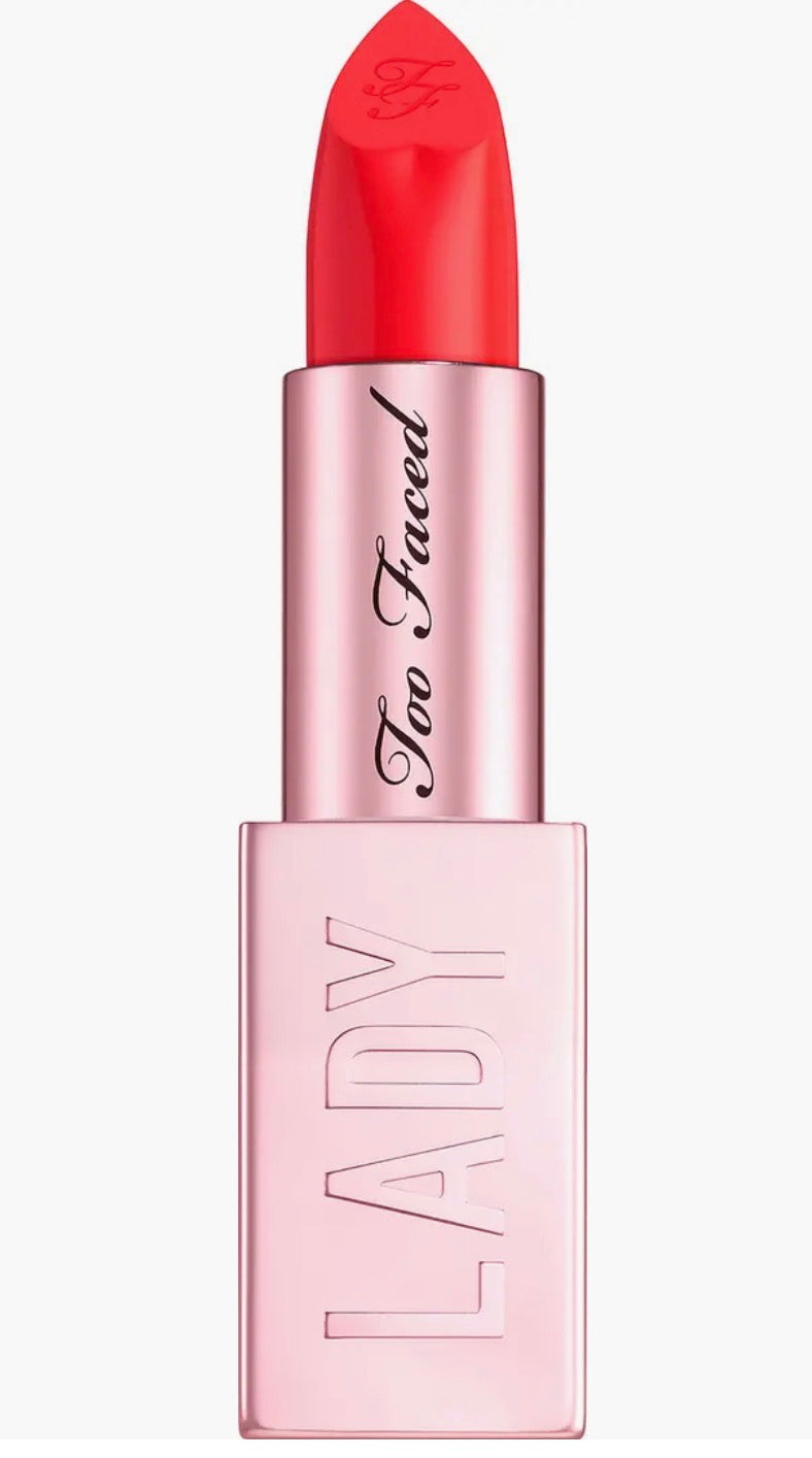 Too Faced Lady Bold Cream Lipstick - Lady Bold Red
