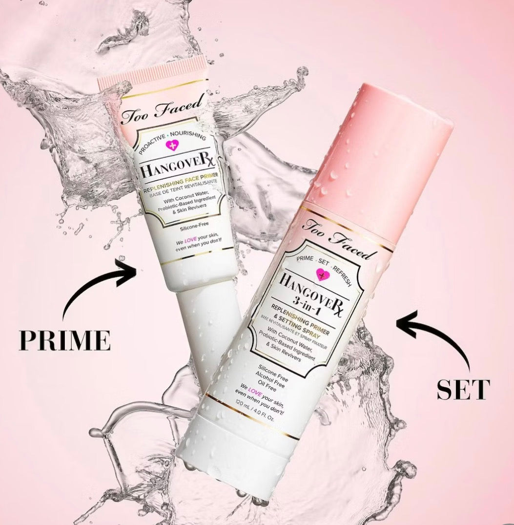 Too Faced Hangover 3-in-1 Replenishing Primer & Setting Spray