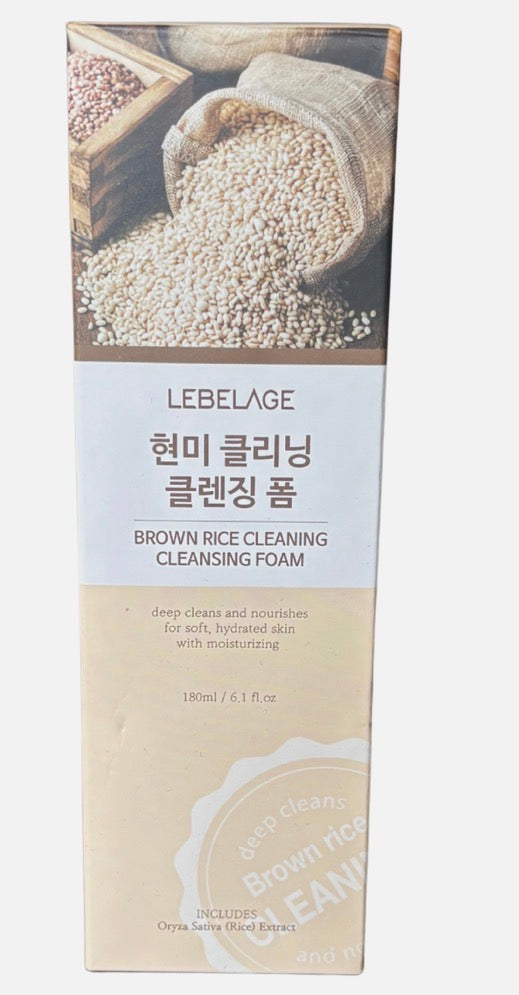 Lebelage Brown Rice Cleaning Cleansing Foam