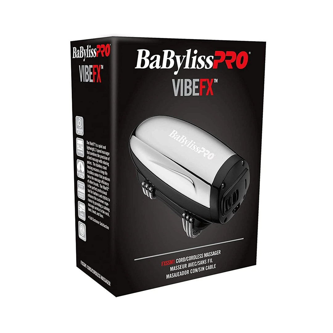 BaBylissPRO® VIBEFX™ Cord/Cordless Massager