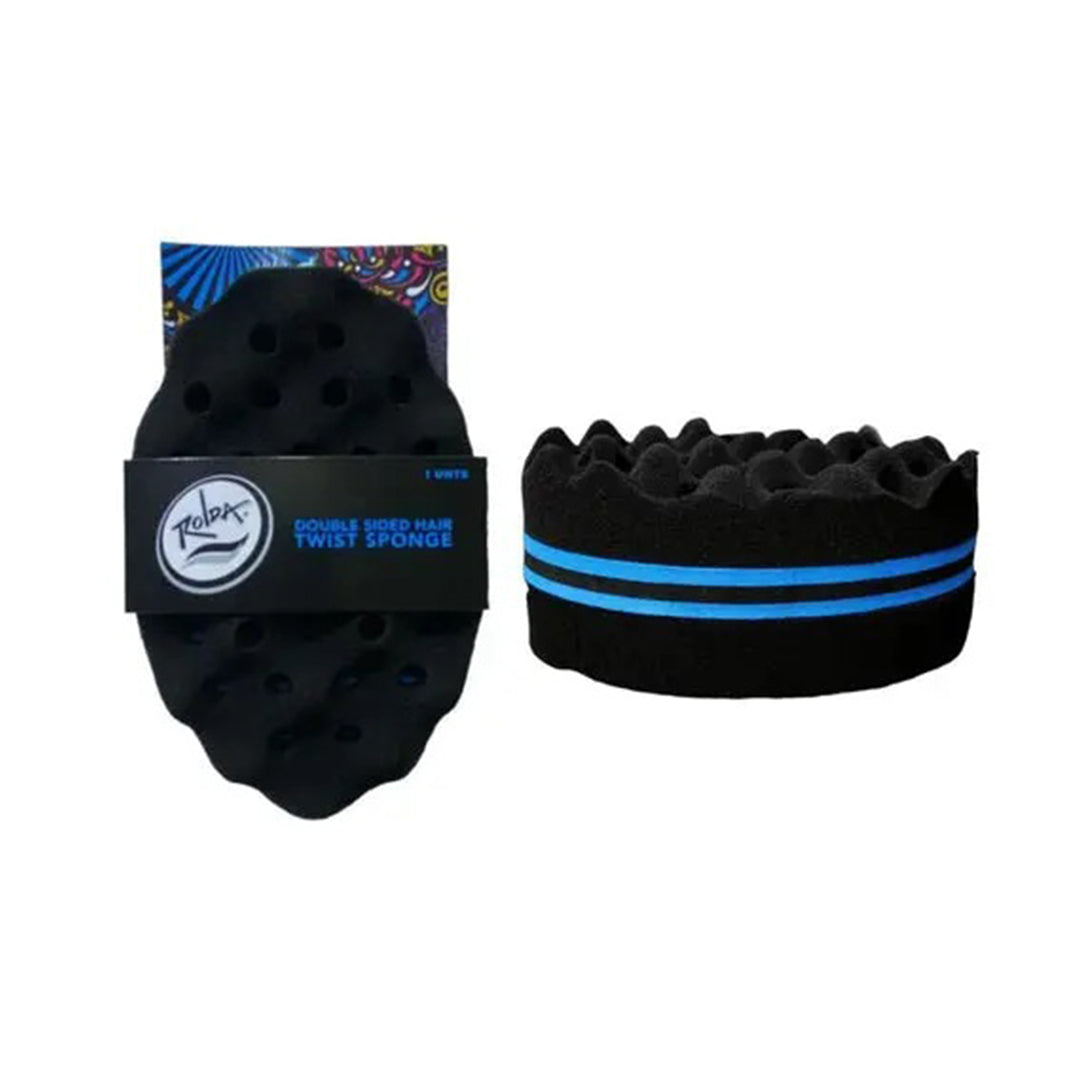 Rolda Barber Twist Sponge Brush | Curl & Twist Styling Tool for Natural Hair