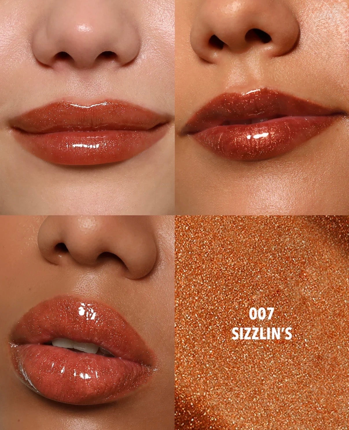 MOIRA Starshine Sparkle Lip Gloss – Sizzlin’ (007)
