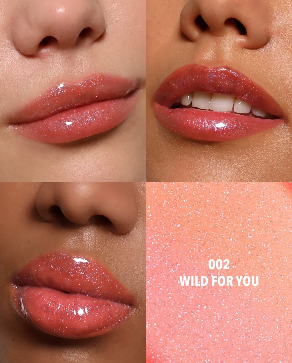 MOIRA Starshine Sparkle Lip Gloss – Wild For You (002)