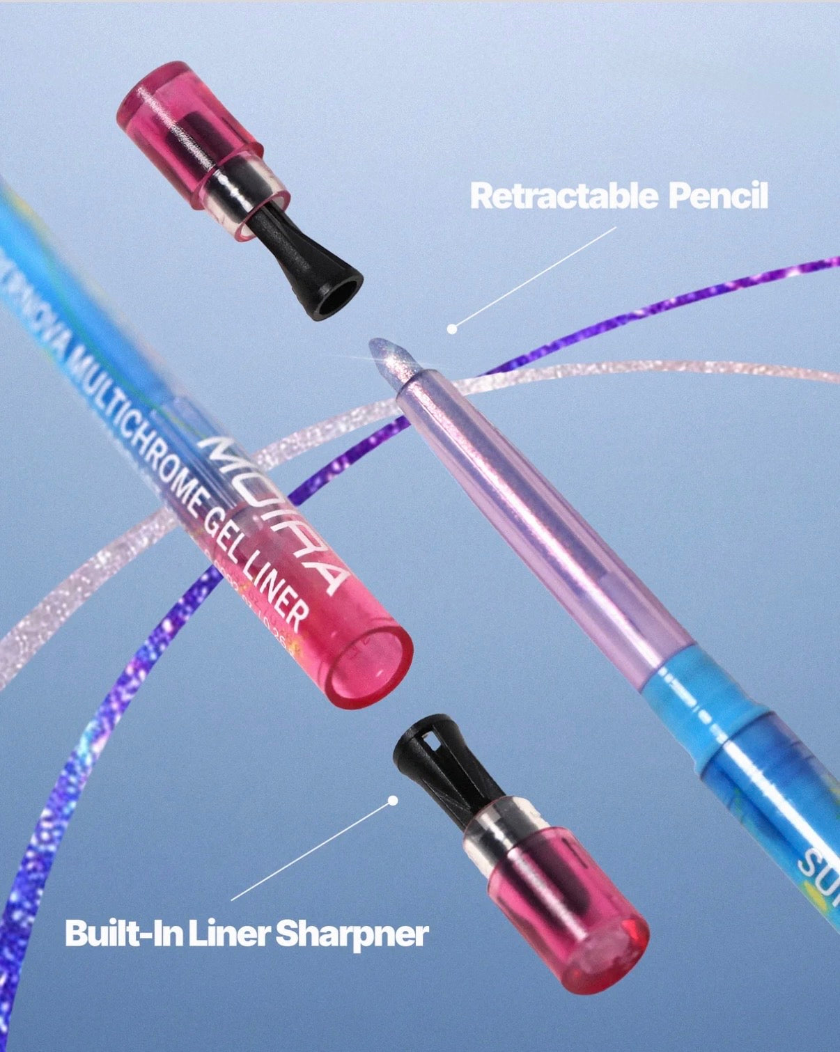 MOIRA Supernova Multichrome Gel Liner (005, Flare)