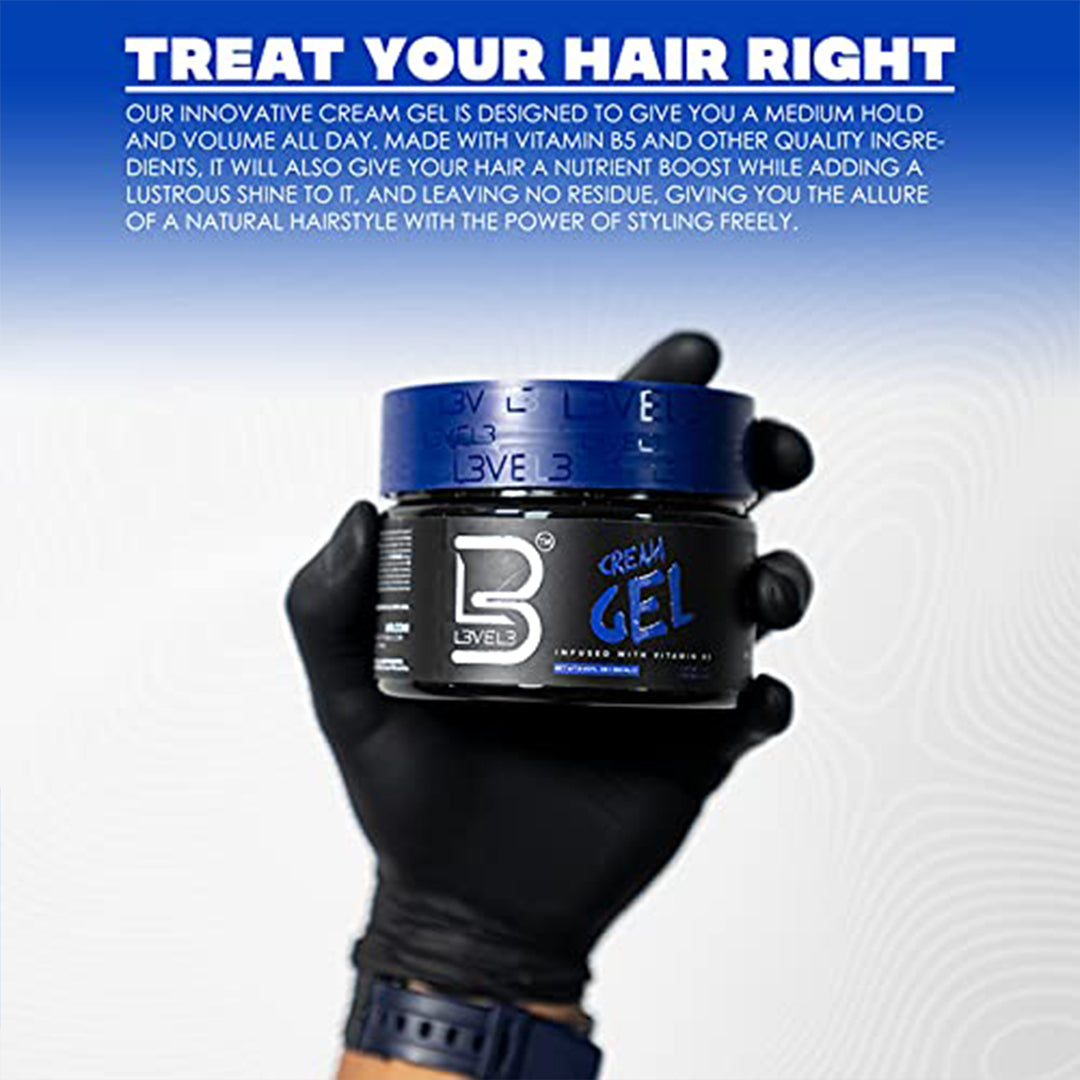 L3VEL3 Cream Hair Gel Hair Gel oz