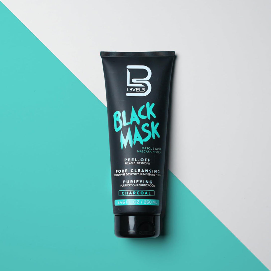 L3VEL3 Black Mask Masks Beauty Peel Off oz