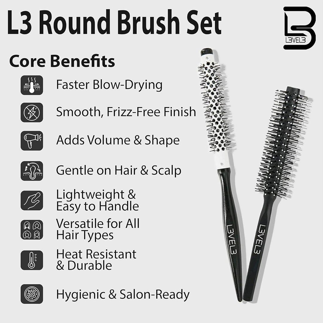 Round Brush Set