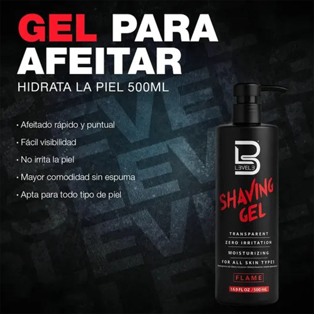 Transparent Shaving Gel