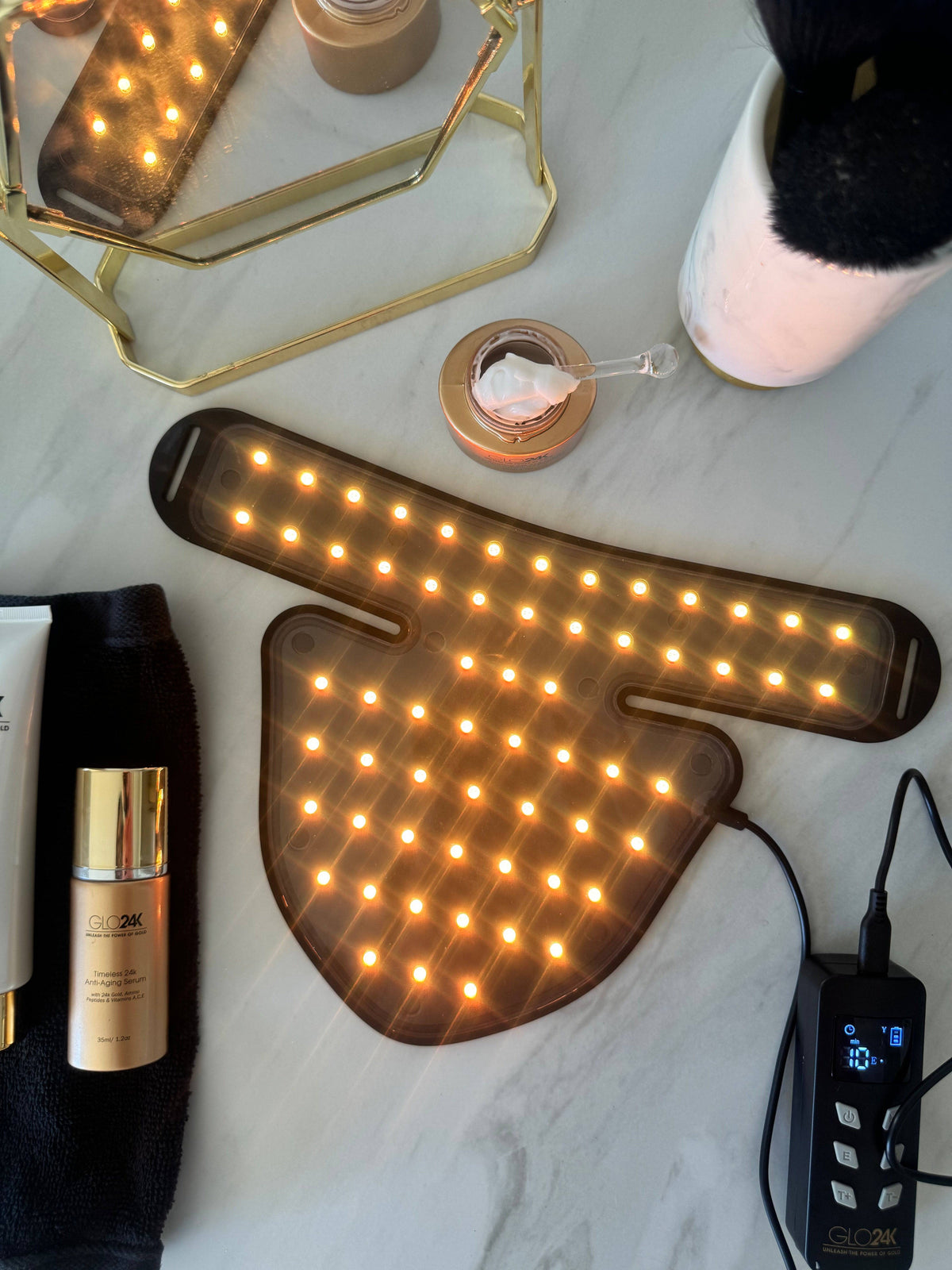 7 Color LED Super Mask for the Neck, Chest & Décolleté