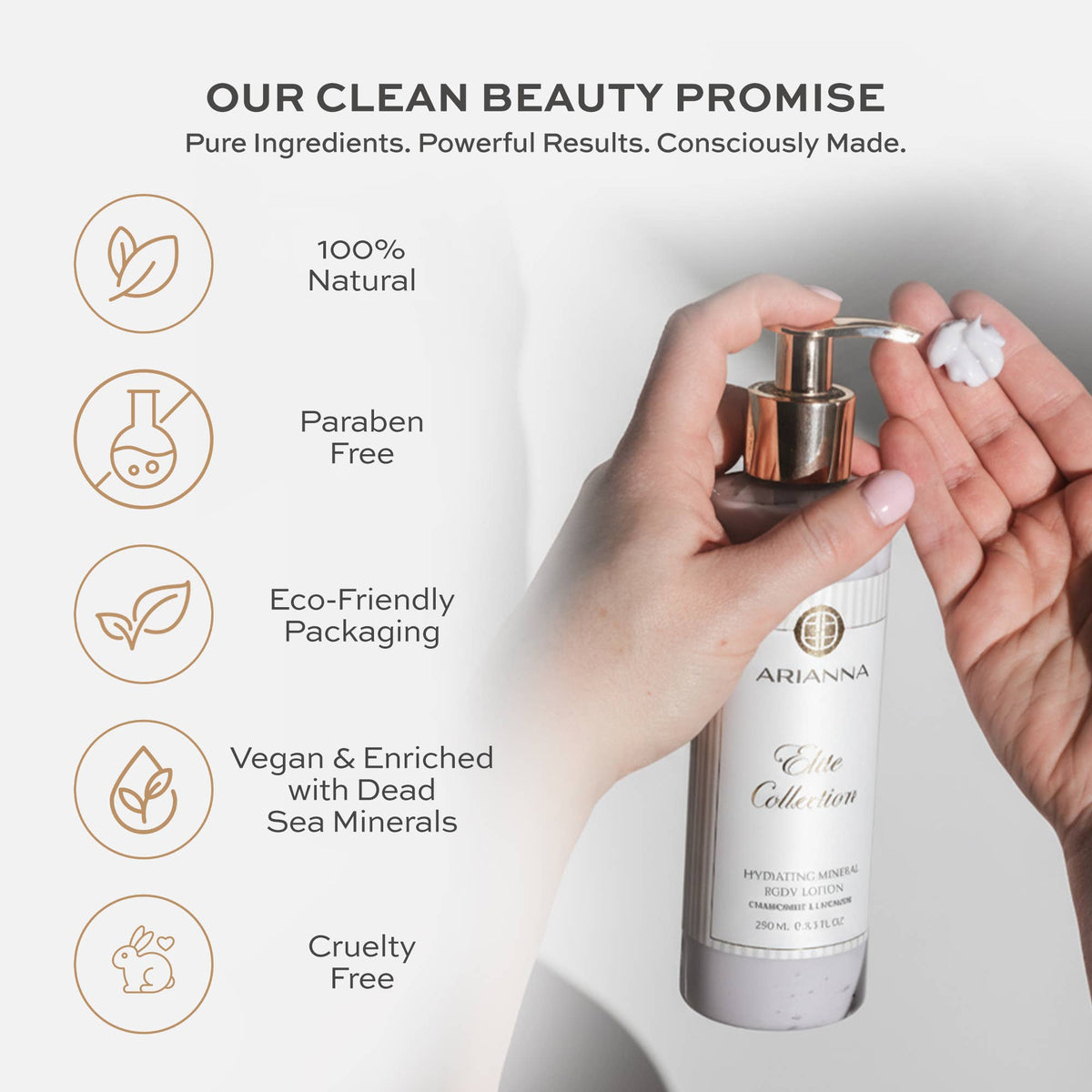 Chamomile and Lavender Hydrating Mineral Body Lotion