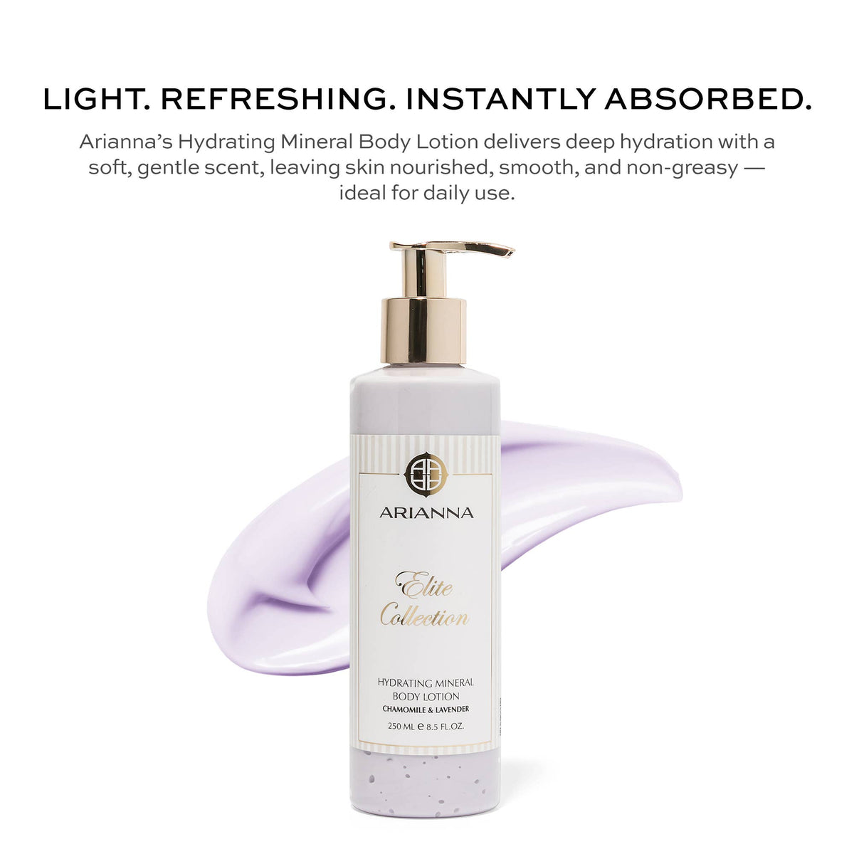 Chamomile and Lavender Hydrating Mineral Body Lotion