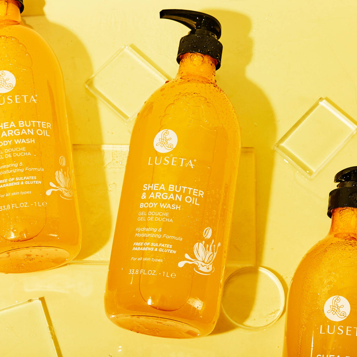 Shea Butter & Argan Oil Body Wash - 33.8oz