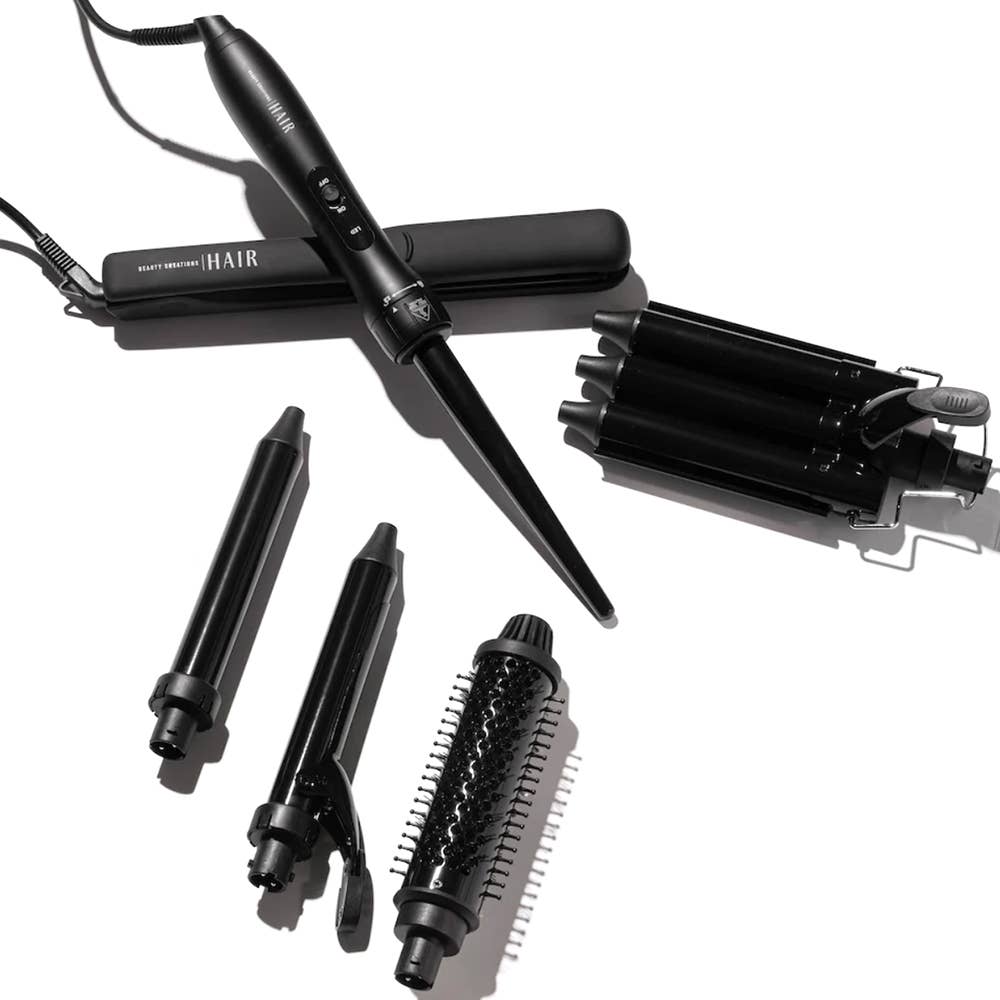 BEAUTY CREATIONS HAIR 5 IN 1 MULTITASKER SET  BLA, MT BLACK