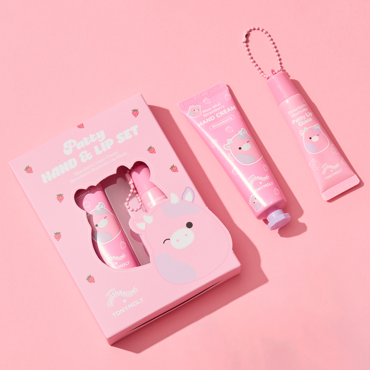 Squishmallows x TONYMOLY Hand & Lip Set