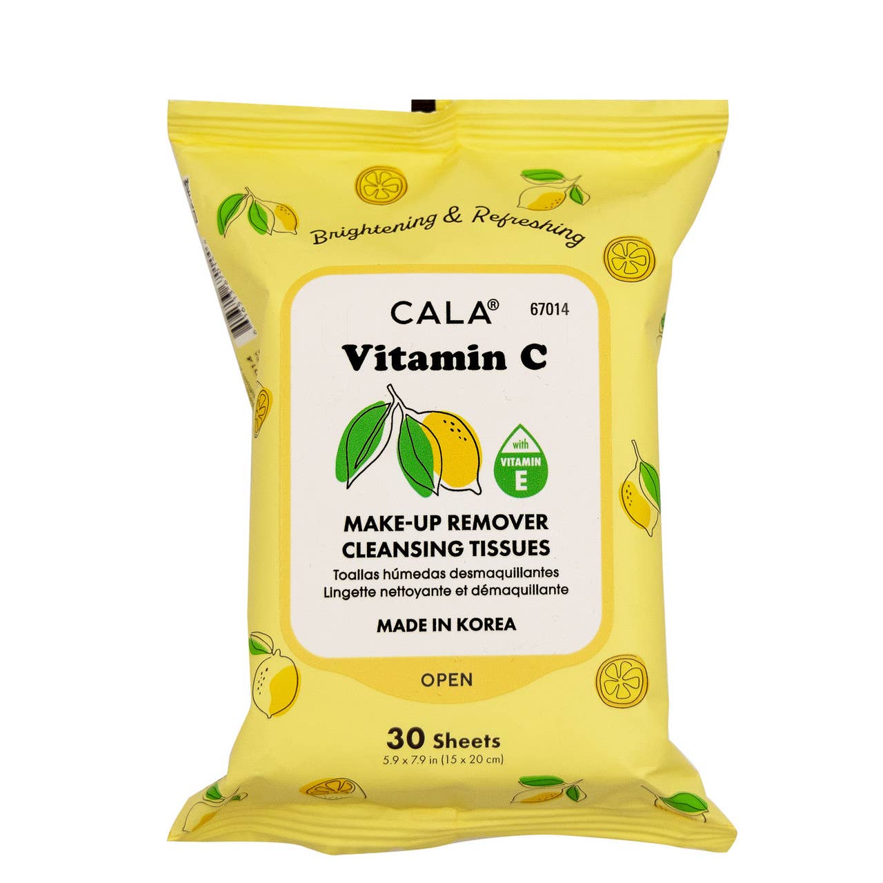 Cala Makeup Remover Wipes Tissue Cleanser
