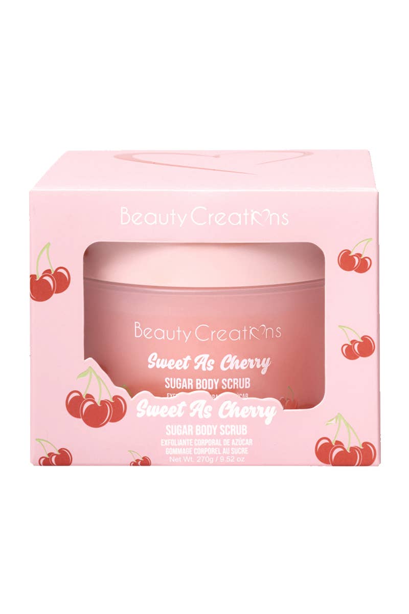 Beauty Creations FC-BS6 Cherry Sugar Body Scrub - 6pc