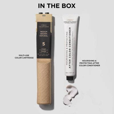 L'Oreal Paris Colorsonic Permanent Hair Color Medium Blonde Ash 8.5A - Imperfect Box