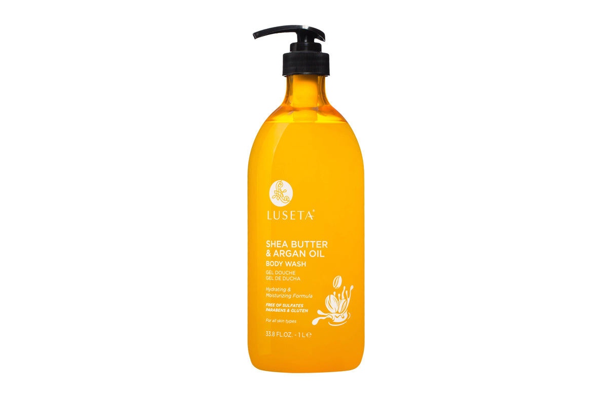 Shea Butter & Argan Oil Body Wash - 33.8oz
