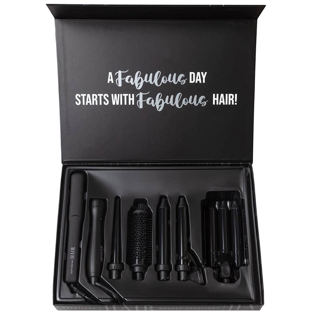 BEAUTY CREATIONS HAIR 5 IN 1 MULTITASKER SET  BLA, MT BLACK