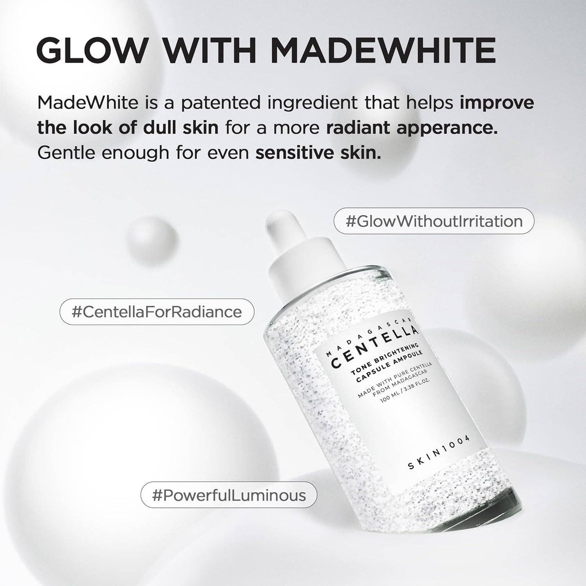 SKIN1004 Tone Glowing Capsule Ampoule 3.38fl.oz 100ml