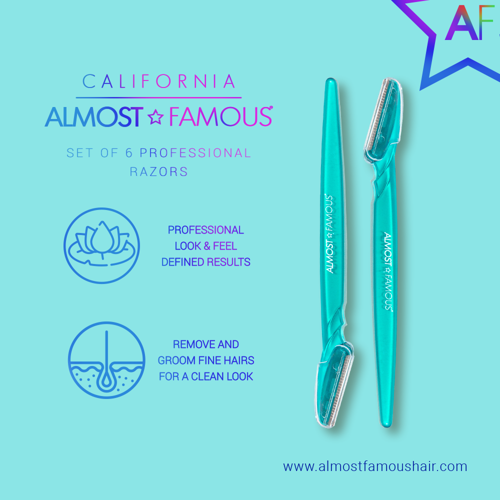 6-Pack Professional Dermaplaning Razors for Smooth Skin