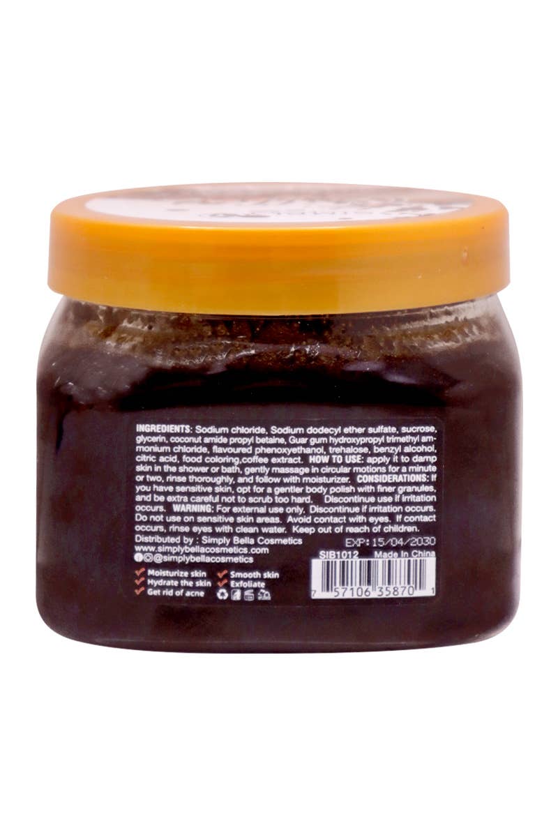 Simply Bella SIB1012 Coffee Shea Sugar Scrub - 6