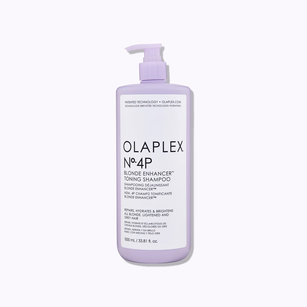 OLAPLEX No. 4P Blonde Enhancer Toning Shampoo